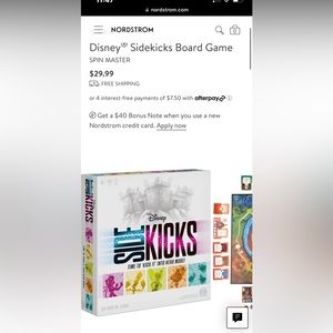 Disney's Sidekicks Board Game SpinMaster